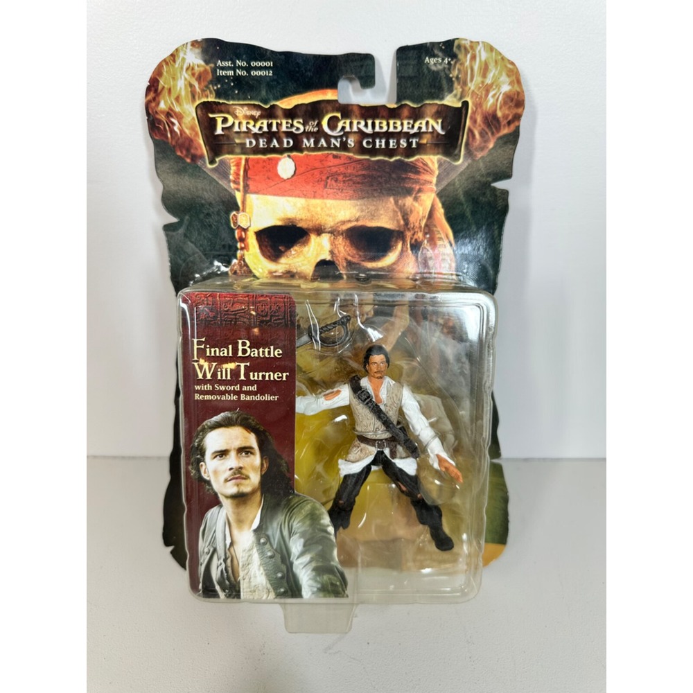 Pirates Of The Caribbean Dead Man's Chest Will Turner Final Battle Zizzle‎ NIP